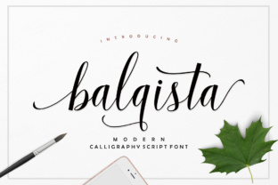 Balqista Script: A Modern Typeface for Elegant Projects
