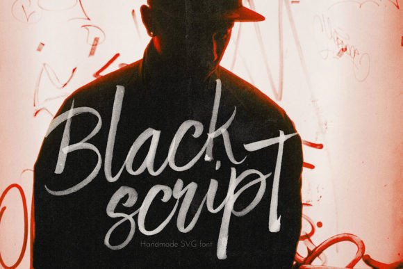 Black Script: A Font with Hand-Lettered Soul and Style