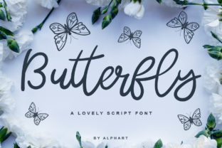 Butterfly Script: The Handwritten Font for Elegant Branding