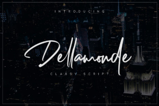 Dellamonde Script: A Classic Font for Timeless Design