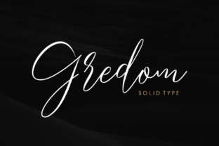 Gredom Script: A Handwritten Font with Modern Appeal