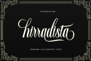 Hirradista Script: A Font That Feels Like Your Brand's Handshake