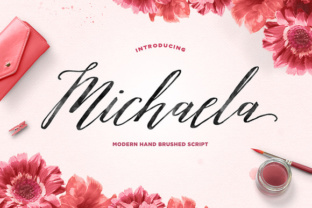 Michaela Script: The Modern Hand-Brushed Typeface for Creative Brands