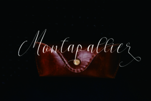 Montapallier Script: A Font That Blends Elegance with Practicality
