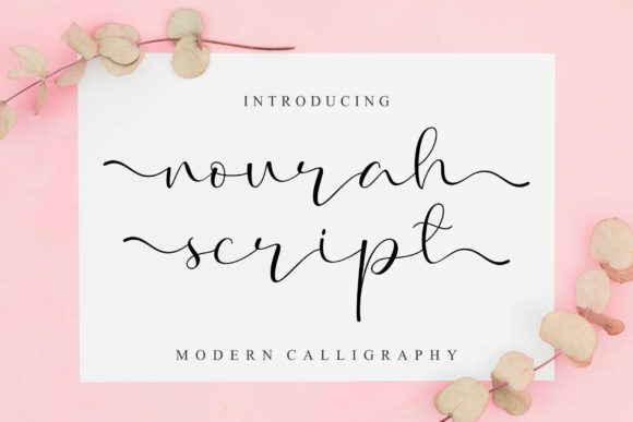 Nourah Script: A Handwritten Typeface for Elegant Branding