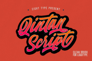 Qintan Script: Bold Typography for Modern Brands