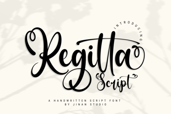 Regitta Script: The Elegant Font for Timeless Designs