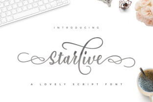 Starlive Script: Adding a Handcrafted Touch to Modern Design