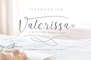 Valerissa Script: A Calligraphy Font for Modern Designers