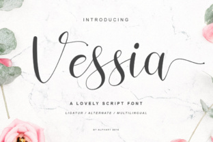 Vessia Script: A Fresh Take on Modern Hand Lettering