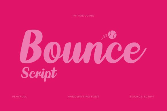 Why Bounce Script Is the Go-To Font for Playful, Energetic Branding
