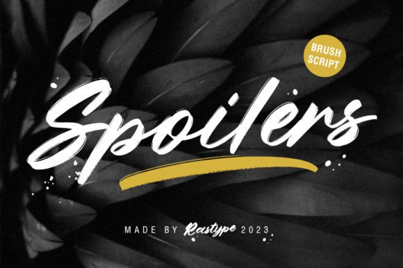 Why Spoilers Script Might Be the Textured Touch Your Brand Needs